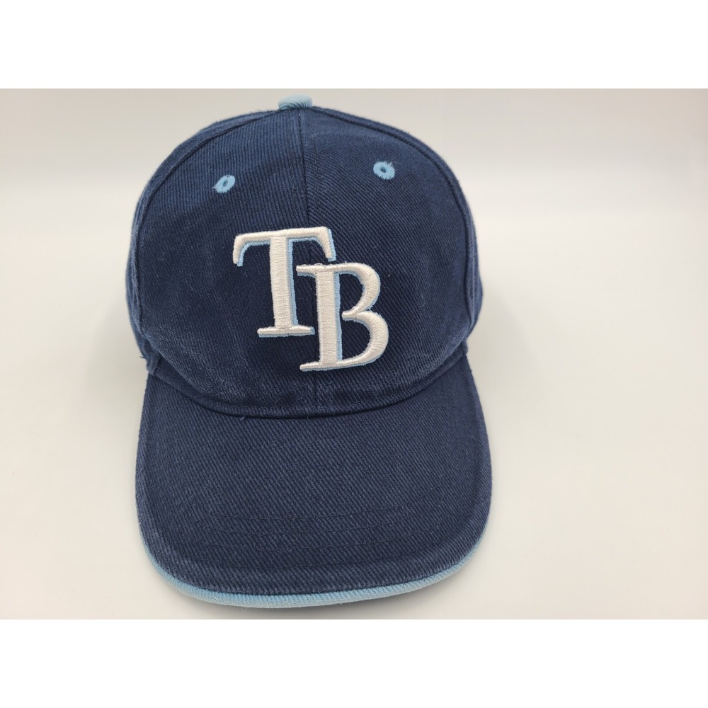 Kids Tampa Bay Rays Fan Favorite Adjustable Hat Cap Boys Girls MLB Baseball Blue